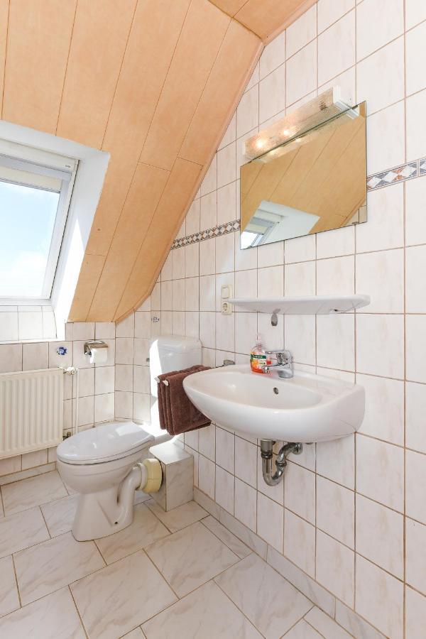 Ferienwohnung Mühlenblick auf dem Ferienhof Eschen Moorweg Exterior foto